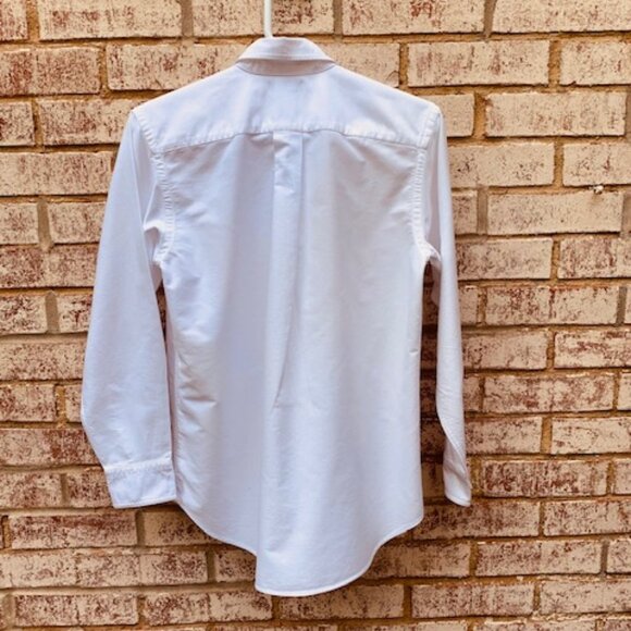 Ralph Lauren boy’s white oxford button down shirt size 16 - Picture 8 of 16